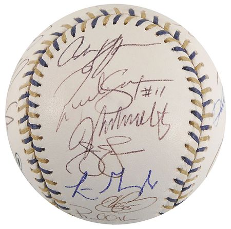 Lot #1074 Baseball: 2002 All-Star Game Baseball - Image 1