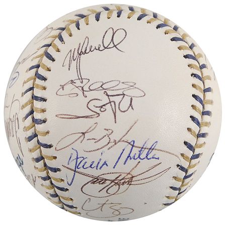 Lot #1074 Baseball: 2002 All-Star Game Baseball - Image 3