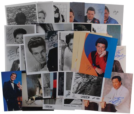 Lot #881 Musicians and Singers Signed Photographs - Image 1