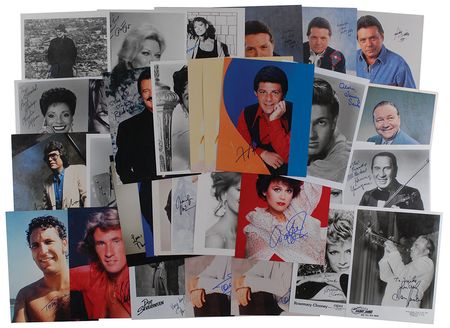 Lot #881 Musicians and Singers Signed Photographs - Image 2