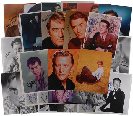 Lot #979 Actors Signed Photographs - Image 1