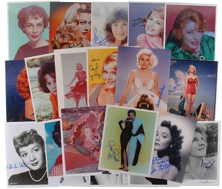 Lot #985 Actresses Signed Photographs - Image 1