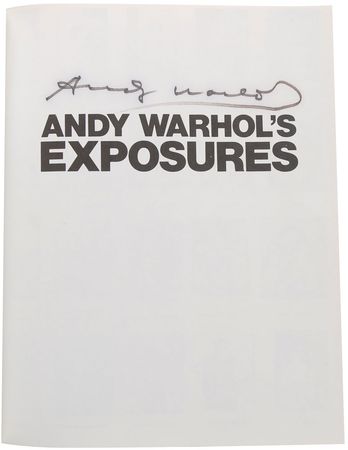 Lot #715 Andy Warhol Book - Image 1