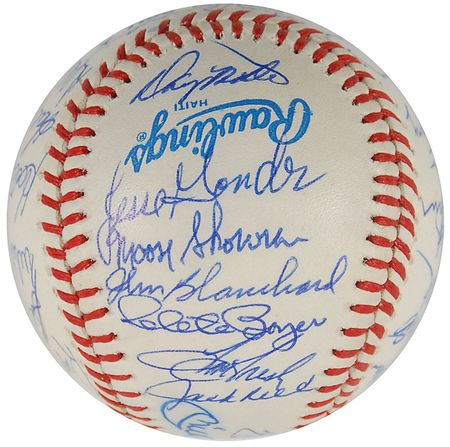 Lot #1050 NY Yankees: 1961 Baseball - Image 3