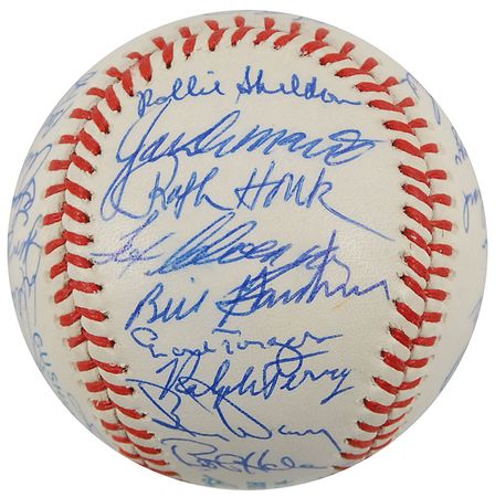 Lot #1050 NY Yankees: 1961 Baseball - Image 4