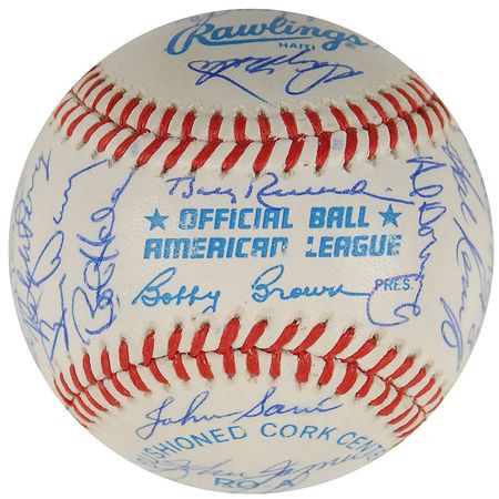 Lot #1050 NY Yankees: 1961 Baseball - Image 6