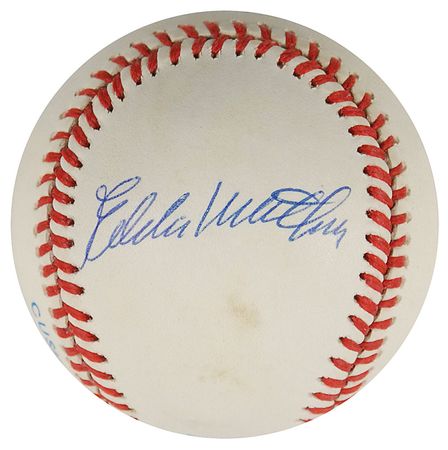Lot #1109 Williams, Mathews, and Killebrew Baseball - Image 2