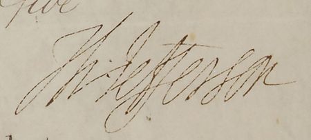 Lot #3 Thomas Jefferson and James Madison: Exceptional ship’s pass issued to an important merchant vessel - Image 2
