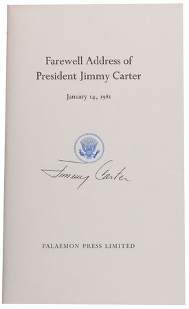 Lot #130 Jimmy Carter Book - Image 1
