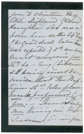 Lot #309 Queen Victoria Autograph Letter - Image 2