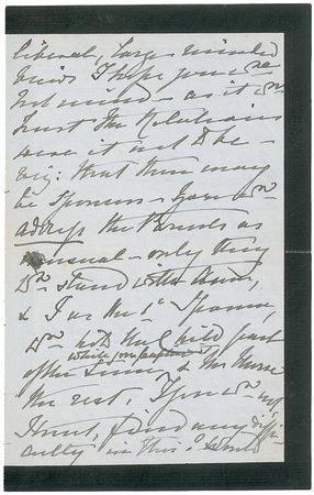 Lot #309 Queen Victoria Autograph Letter - Image 3