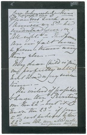 Lot #309 Queen Victoria Autograph Letter - Image 4