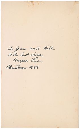 Lot #659 Harper Lee Book - Image 1