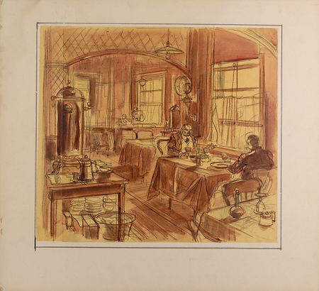 Lot #713 Alberto Vargas: Three original Vargas works including a titillating pin-up study - Image 1