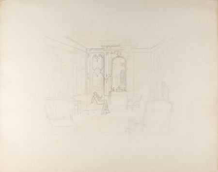 Lot #713 Alberto Vargas: Three original Vargas works including a titillating pin-up study - Image 2