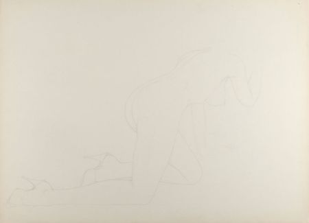 Lot #713 Alberto Vargas: Three original Vargas works including a titillating pin-up study - Image 3