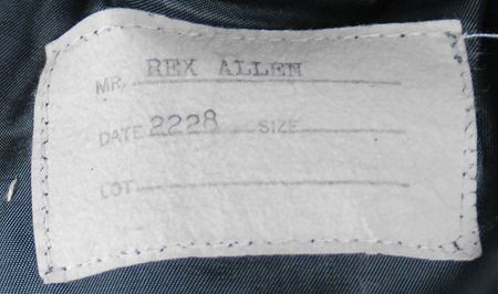 Lot #971 Rex Allen Suit - Image 4