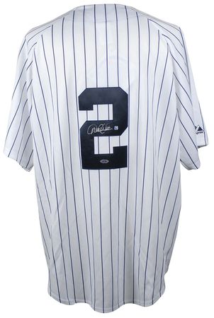 Lot #1060 Sports: Diverse jersey collection highlighted by Jeter, Namath, and Armstrong - Image 1