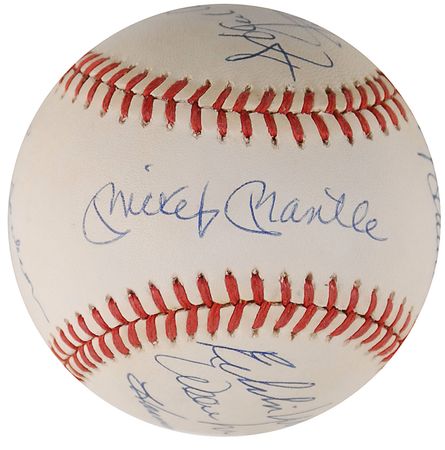 Lot #1030 Baseball: 500 Home Run Club: The elite 500 Home Run Club - Image 1