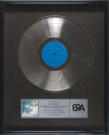 Lot #835 Ozzy Osbourne: The Ultimate Sin - Image 1