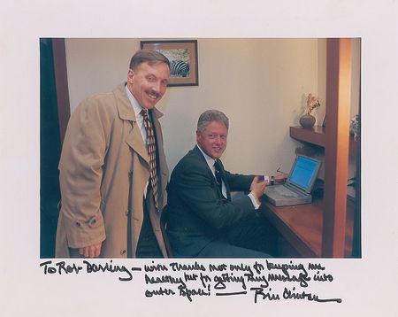 Lot #98 Bill Clinton: The laptop used to send the first-ever presidential emailâ€”to outer space! - Image 5