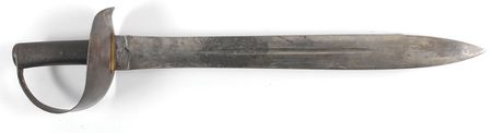 Lot #495 Confederate Navy Cutlass: Scarce Confederate navy cutlass built by Mole - Image 4