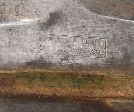 Lot #495 Confederate Navy Cutlass: Scarce Confederate navy cutlass built by Mole - Image 5