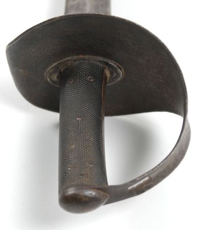 Lot #495 Confederate Navy Cutlass: Scarce Confederate navy cutlass built by Mole - Image 7