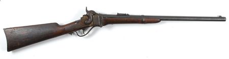 Lot #499 Sharps New Model 1863 Carbine: Sharps new model 1863 carbine issued toPrivate Edward Carpenter, 6th Illinois Cavalry - Image 1