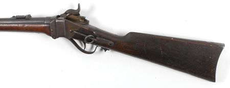 Lot #499 Sharps New Model 1863 Carbine: Sharps new model 1863 carbine issued toPrivate Edward Carpenter, 6th Illinois Cavalry - Image 3