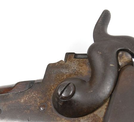 Lot #499 Sharps New Model 1863 Carbine: Sharps new model 1863 carbine issued toPrivate Edward Carpenter, 6th Illinois Cavalry - Image 5