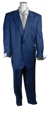 Lot #977 The Sopranos: James Gandolfini: Tony Soprano?s custom-made suit from Season 5 - Image 1