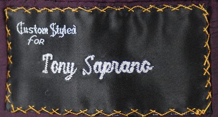 Lot #977 The Sopranos: James Gandolfini: Tony Soprano?s custom-made suit from Season 5 - Image 4