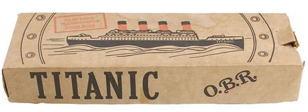 Lot #176 Titanic O. B. R. Kentucky Whiskey Bottle - Image 2
