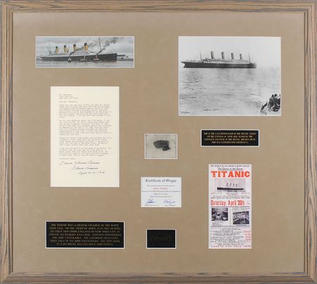 Lot #122 Titanic: Dean and Shuman