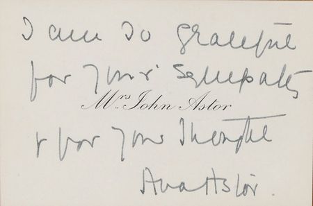 Lot #40 Mrs. John Astor - Image 2