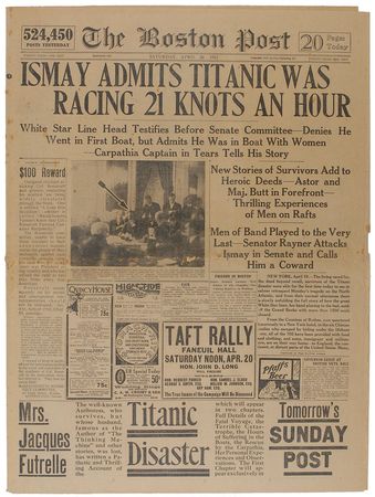 Lot #126 Boston Daily Globe and Boston Post - Image 2