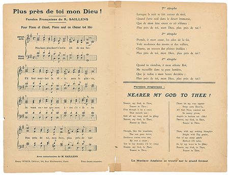 Lot #175 Nearer My God to Thee - Image 2