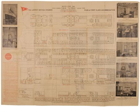 Lot #182 Olympic First Class Floorplan - Image 1