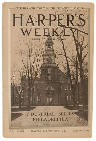 Lot #134 Harper?s Weekly: April 27, 1912 - Image 1