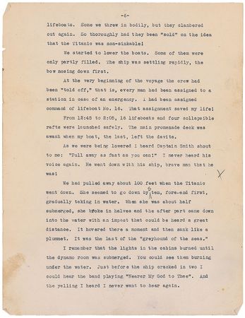 Lot #105 Titanic Testimony: Albert Horswill - Image 8