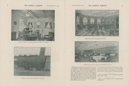 Lot #9 Titanic Nautical Gazette - Image 3
