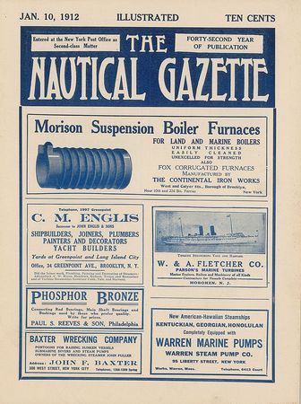 Lot #9 Titanic Nautical Gazette - Image 4