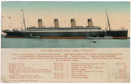 Lot #226 Titanic and Olympic - Image 1