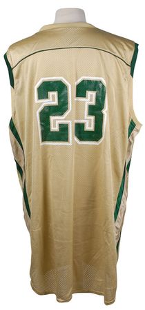 Lot #1193 LeBron James: LeBron?s game-worn high school jersey - Image 2