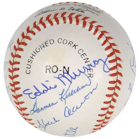 Lot #1180 Baseball: 500 Home Run Club Baseball - Image 3