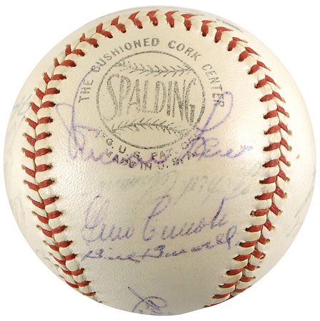 Lot #1209 Pittsburgh Pirates: 1961 Baseball - Image 1