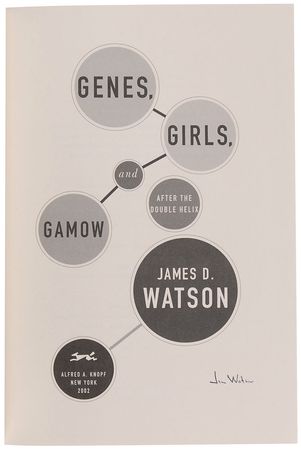 Lot #398 DNA: James D. Watson Books - Image 3