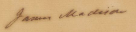Lot #7 Thomas Jefferson and James Madison: Ship’s papers for the Maria bound for “Labrador & Mediterranean” - Image 3