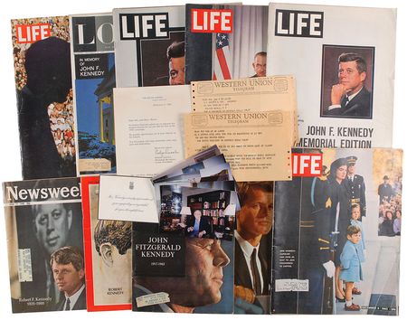 Lot #112 John F. Kennedy: Uncommon Kennedy portrait inscribed to the iconic Milton Berle - Image 2